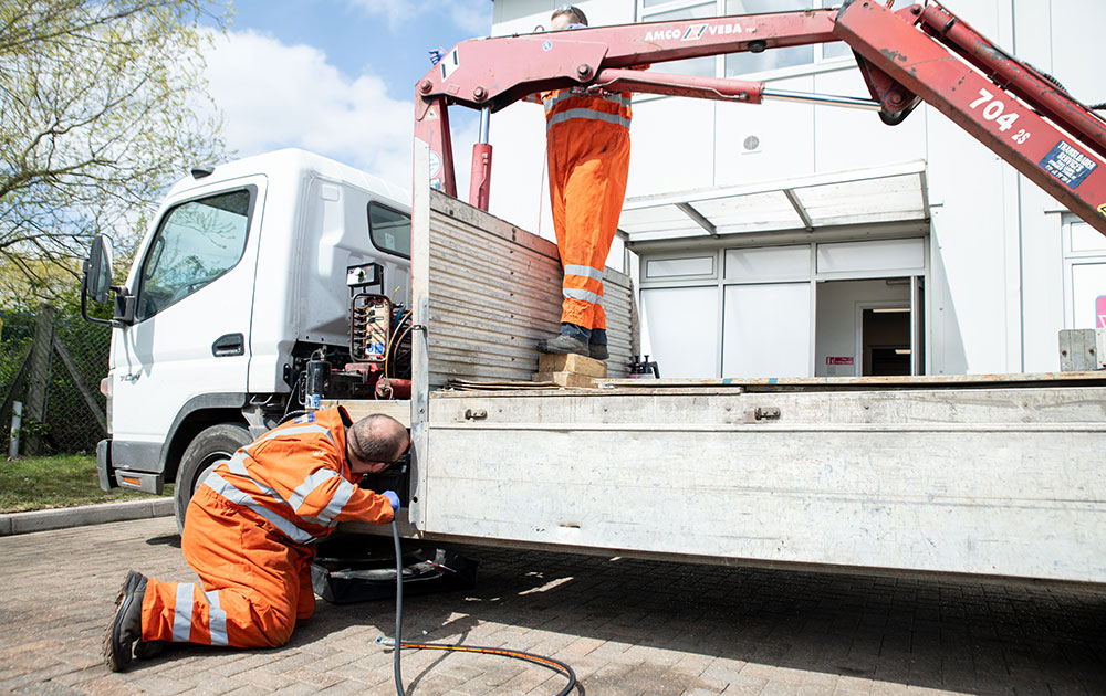 On Site Hydraulic Hose Repair