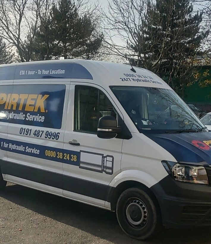 Pirtek TW van at depot Pirtek TW van at depot