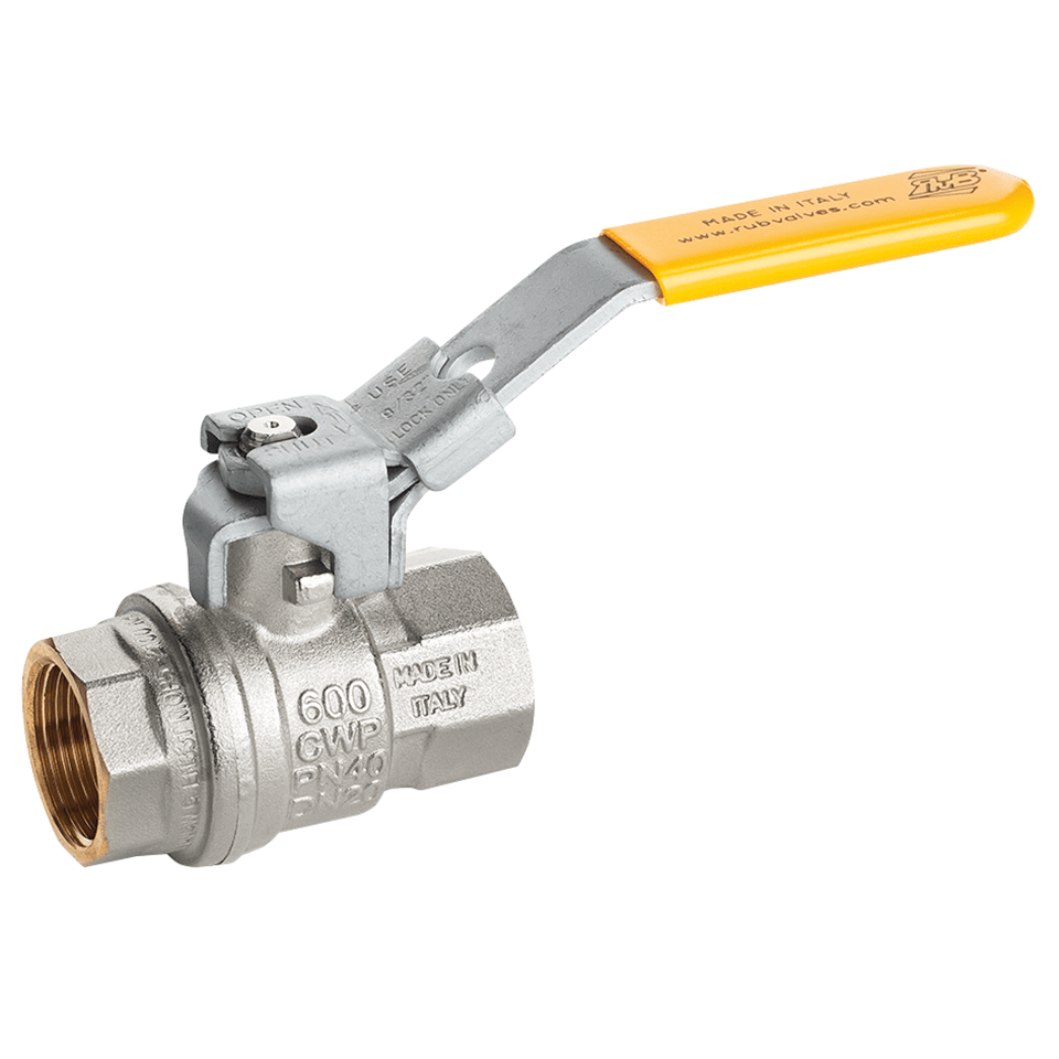 Dual Sealing, Gas Lockable Ball Valves - Pirtek